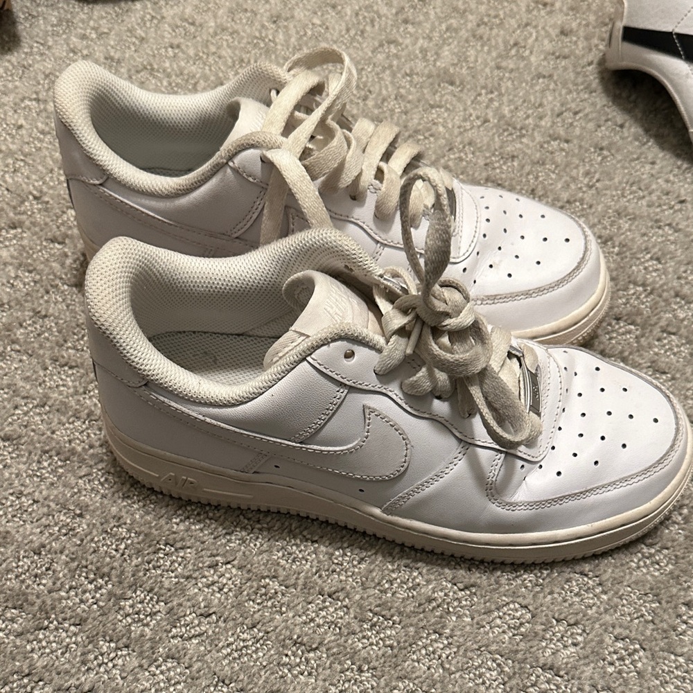 Nike White and Gray Sneakers